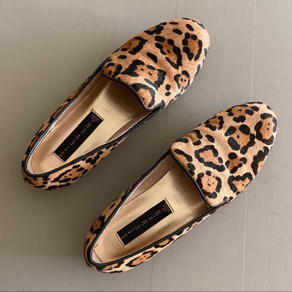 Steve Madden Leopard Loafers Size6.5